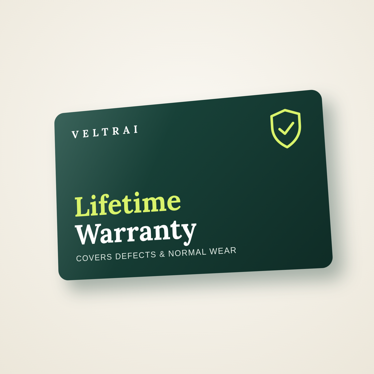 Lifetime warranty